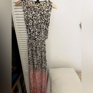 Ombré maxi dress